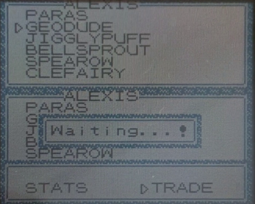 Players offer to trade one of their pokemon